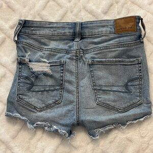 American Eagle Denim Shorts Distressed